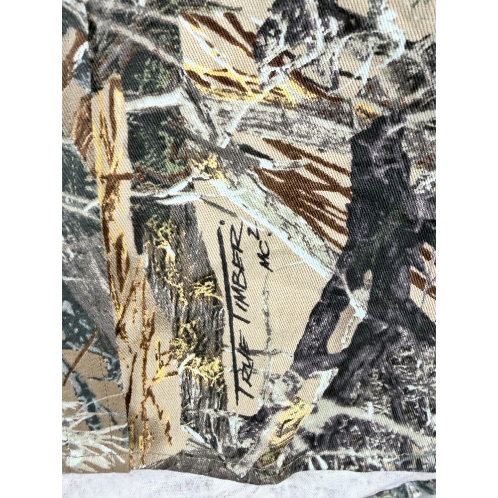True Timber Camo Shirt Pants Set Mens L Hunting Tactical Outdoors - Picture 6 of 16